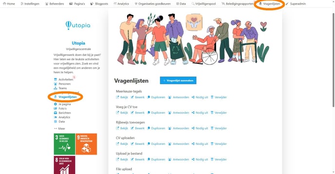 vragenlisjten